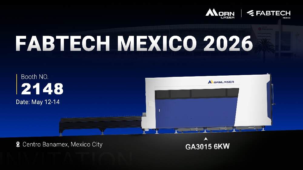Morn Laser примет участие в выставке FABTECH Mexico 2026 