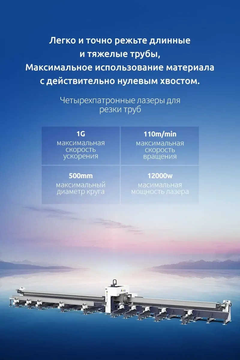 Труборез с четырьмя патронами